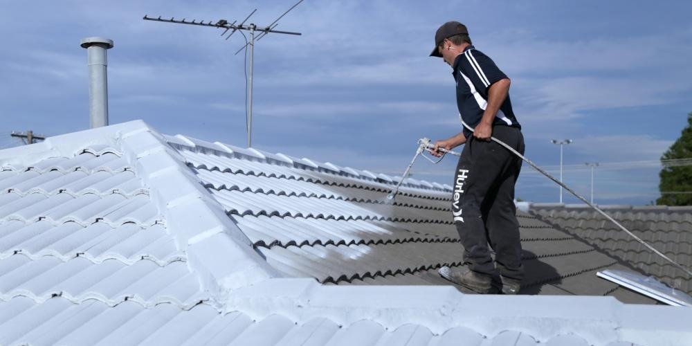 Roof restoration in Mornington
